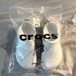 White Crocs